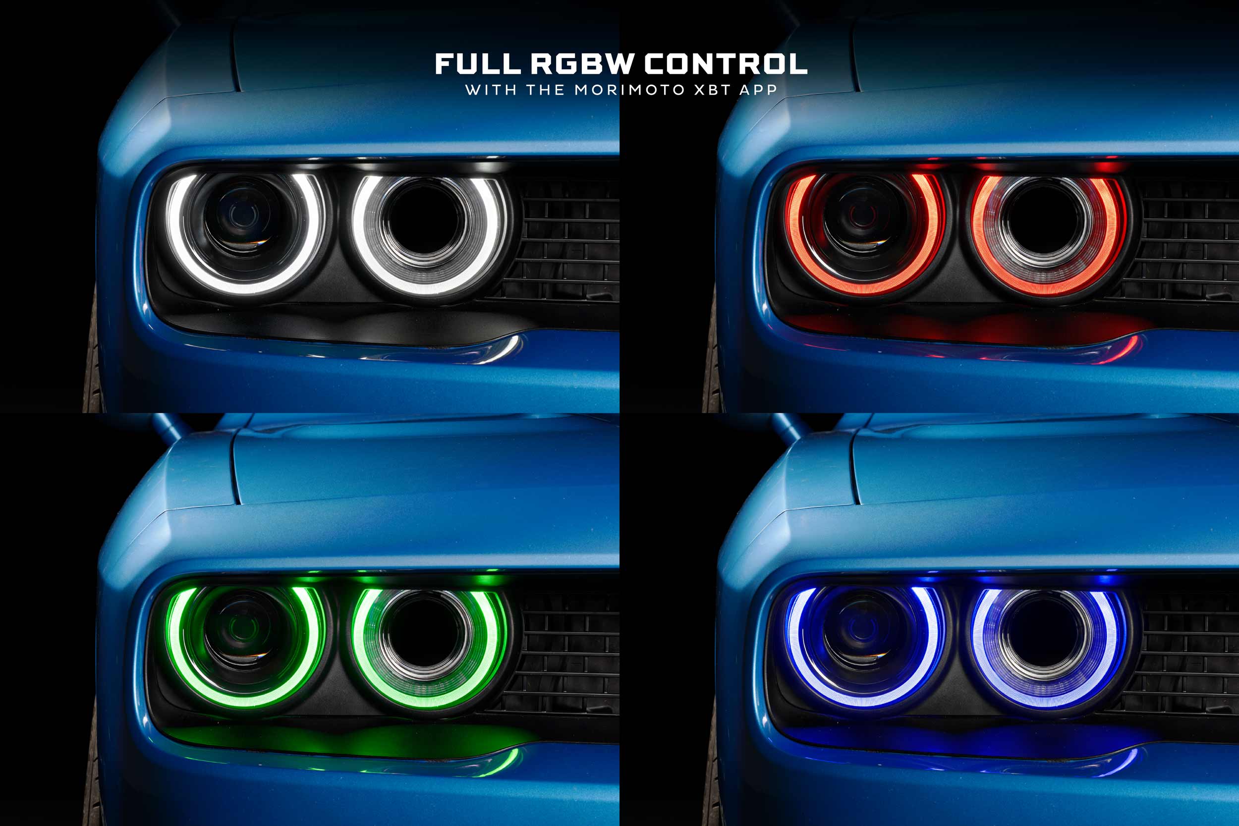 Dodge Challenger (15-23) XRGB LED Headlights | Morimoto LF495